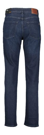 Donkerblauwe slim tapered jeans Hugo Boss
