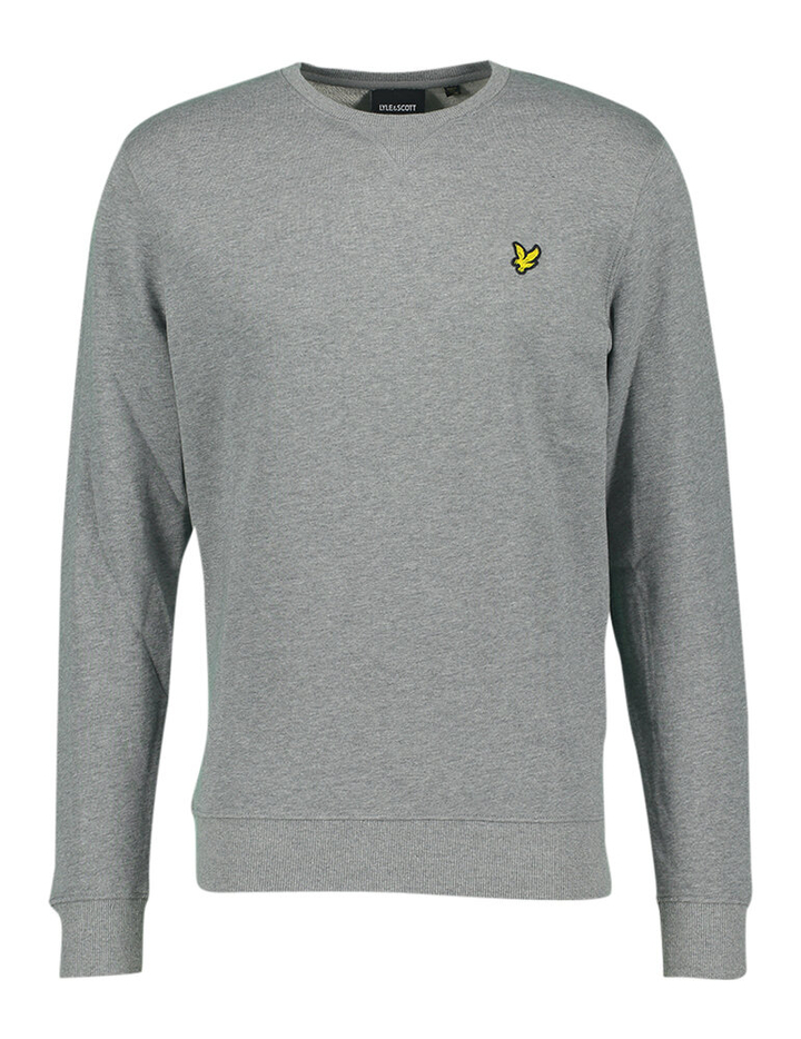 Grijze katoenen sweater Lyle & Scott 
