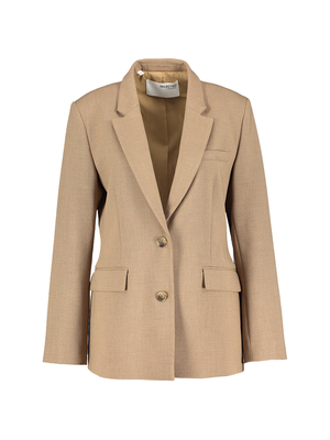Camelkleurige blazer Selected