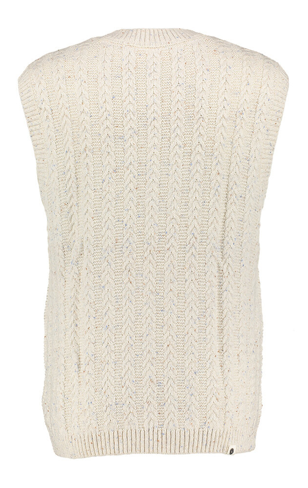 Greige debardeur met spikkels Anerkjendt