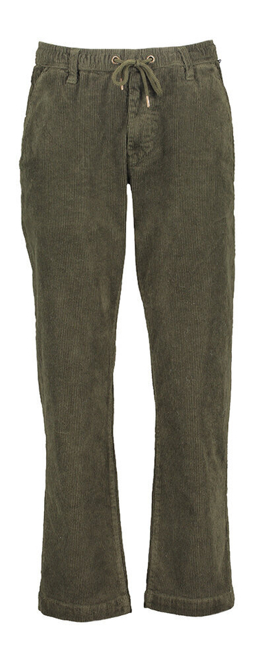 Dark green cord lange ribluwelen broek reflex loose chino Reell