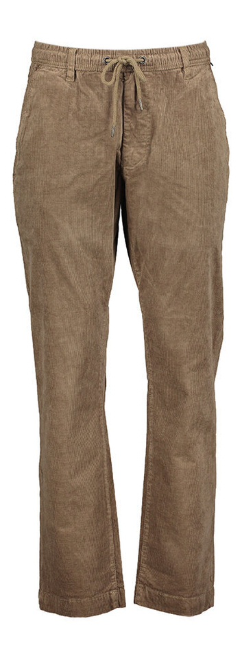 Beige ribfluwelen loose fit chino Reflex Loose Chini Reell