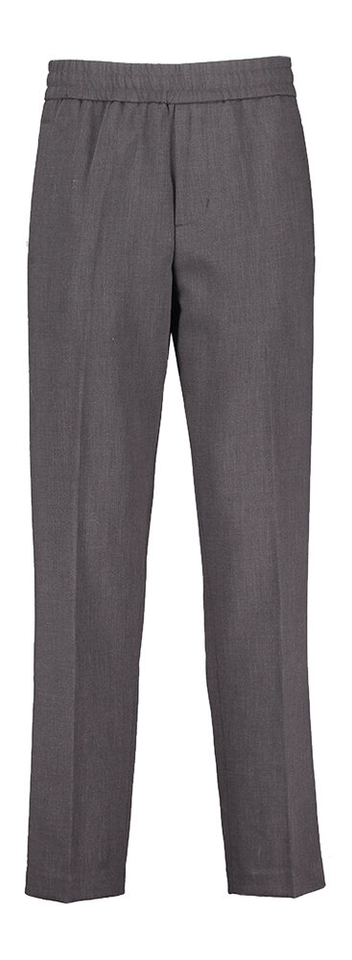 Grijze broek met elastiek Olaf 