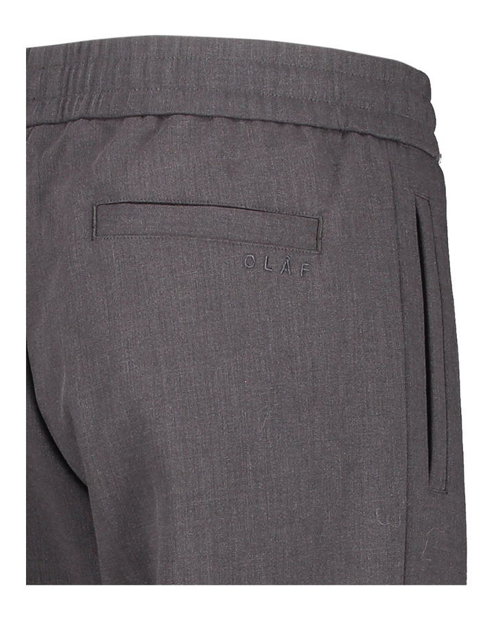 Grijze broek met elastiek Olaf 