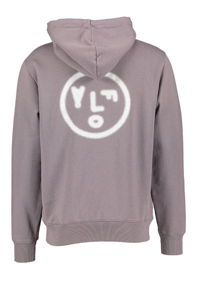 Grijze sweater met kap Olaf