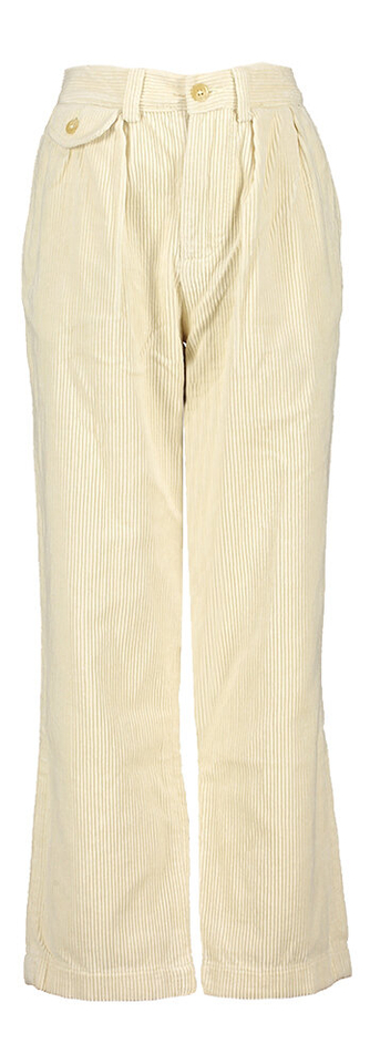 Guide cream ribfluwelen broek Ralph Lauren