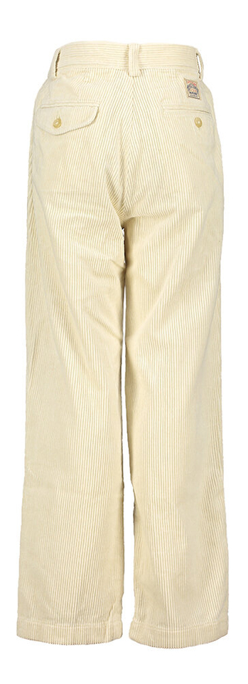 Guide cream ribfluwelen broek Ralph Lauren