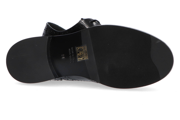 Zwarte klassieke veterschoenen Porter Rotta