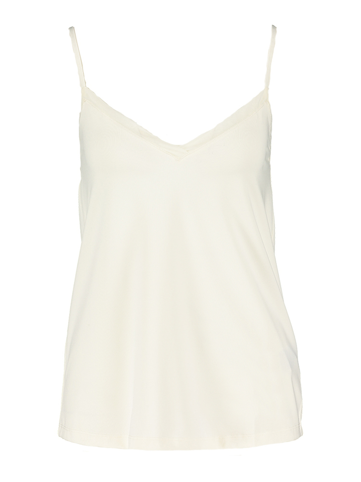 Creme kleurige top Rosemunde