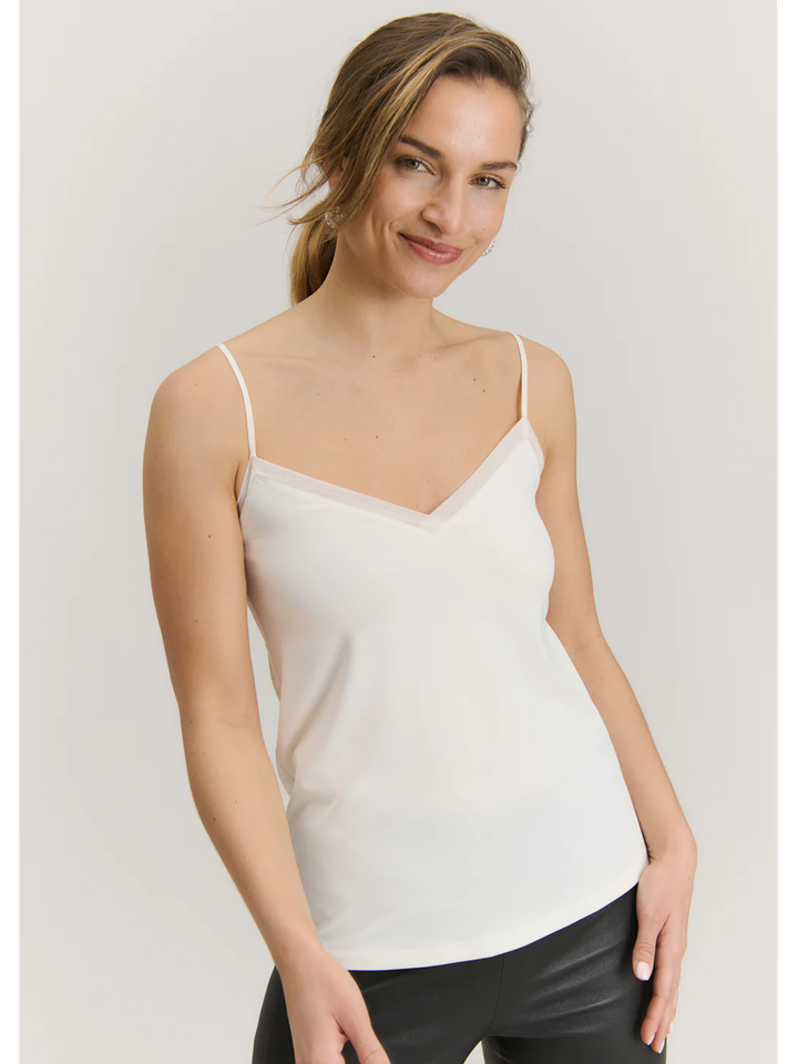 Creme kleurige top Rosemunde