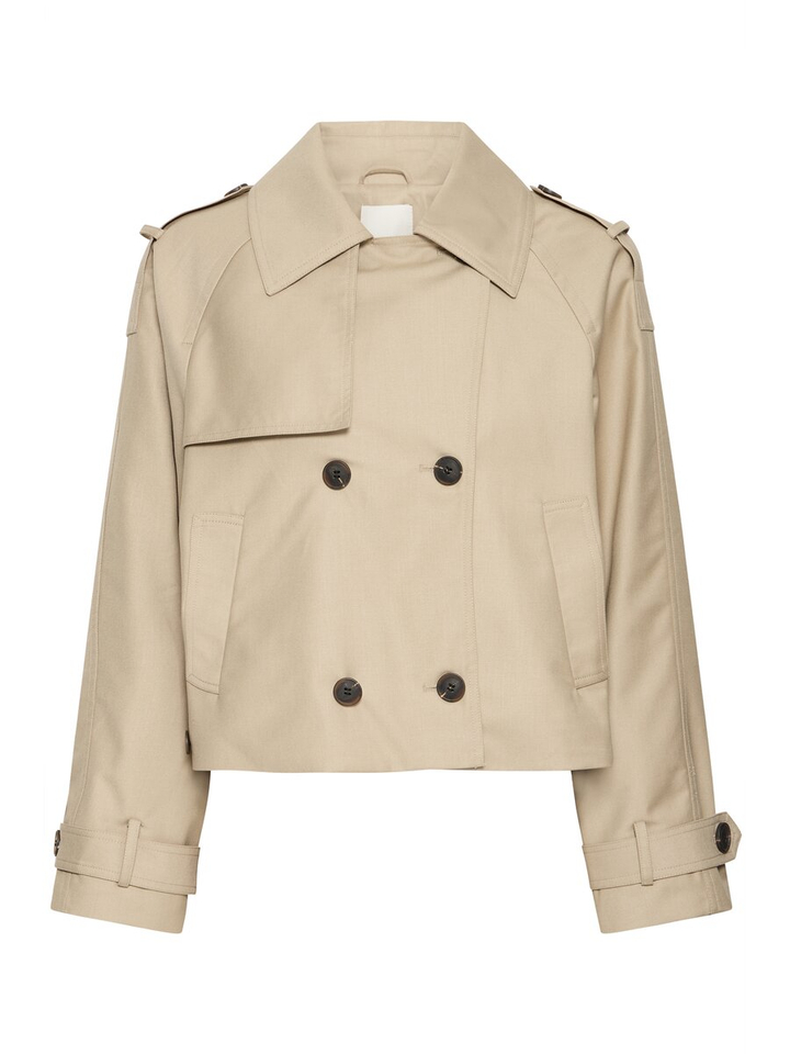 Beige korte jas Eparza Ichi