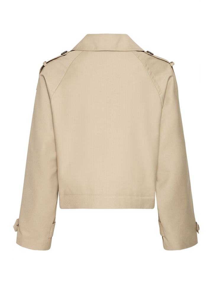 Beige korte jas Eparza Ichi