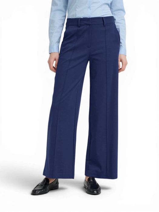 Blauwe wijde losse broek Kate Sus Ichi