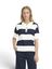 Blauwe gestreepte polo korte mouw Luls polo Ichi