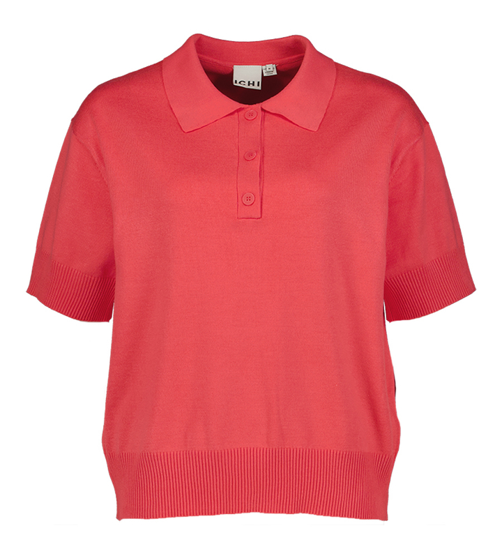 Roze polo korte mouw Luls polo Ichi