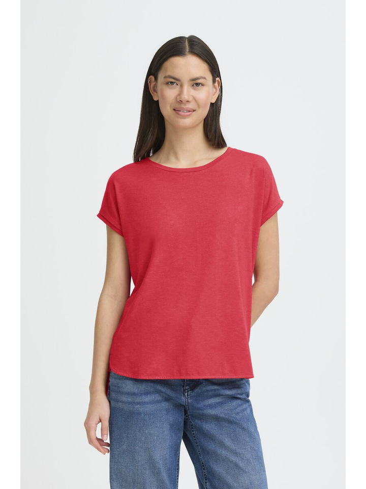 Fuchsia t-shirt met glitter Rebel Ichi