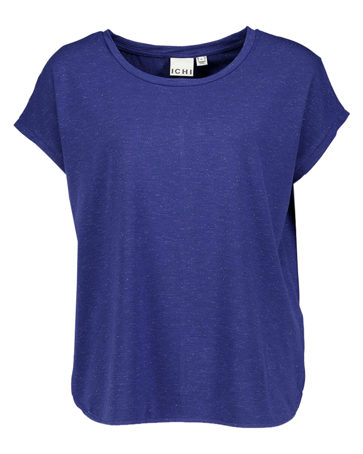 Blauwe t-shirt met glitter Rebel Ichi