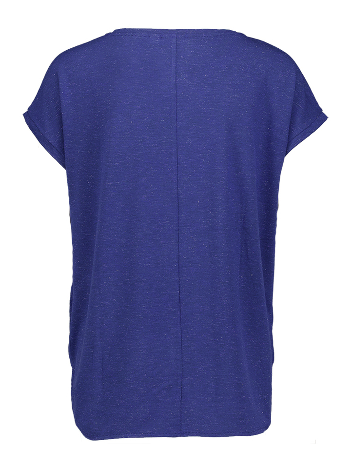 Blauwe t-shirt met glitter Rebel Ichi