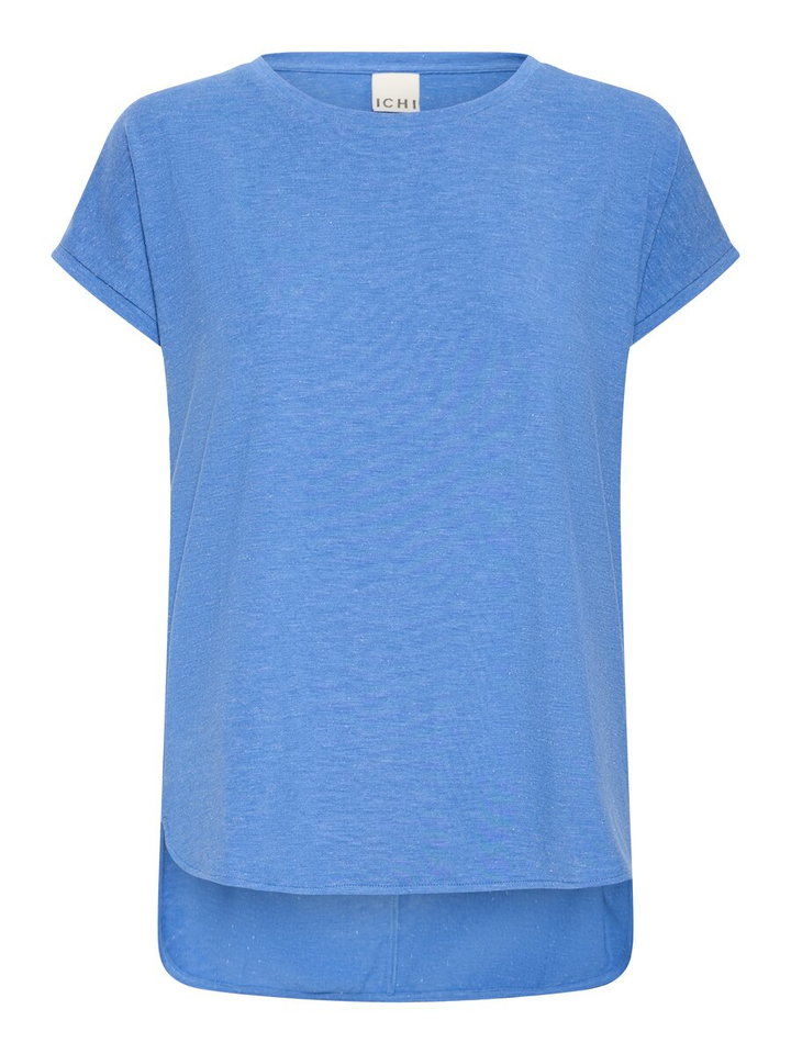 Blauwe t-shirt met glitter Rebel Ichi