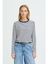 Blauwe gestreepte t-shirt Mira Loose Ichi 