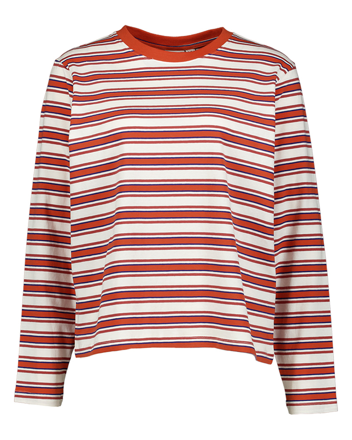 Multi color  gestreepte t-shirt Mira Loose Ichi