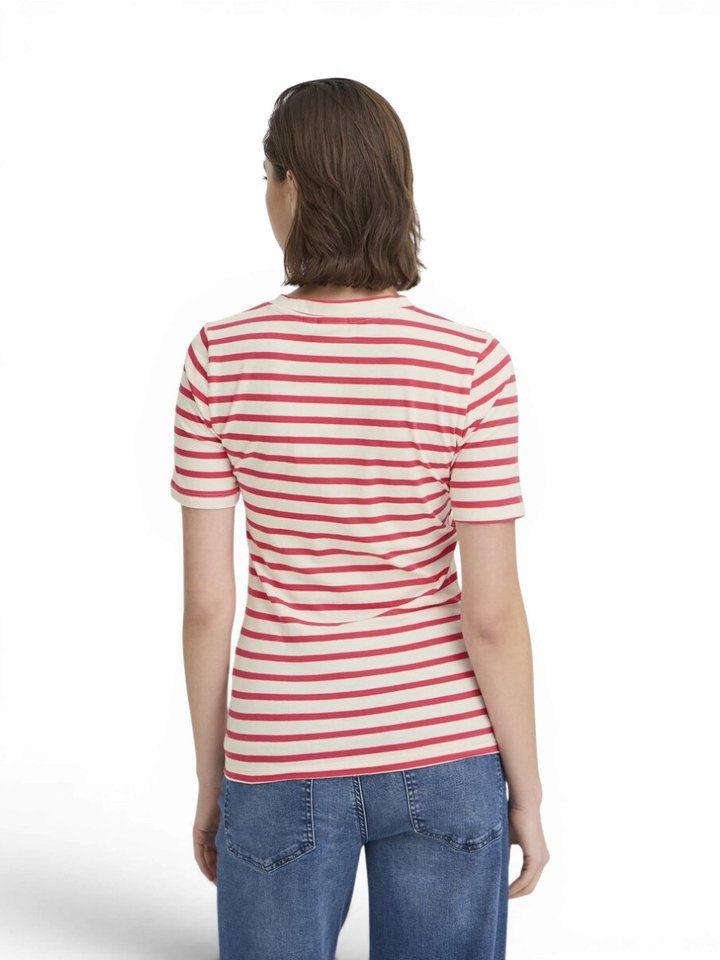Roze gestreepte t-shirt Mira Ichi