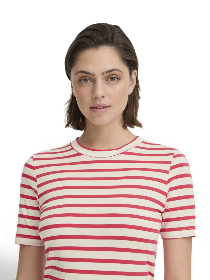Roze gestreepte t-shirt Mira Ichi