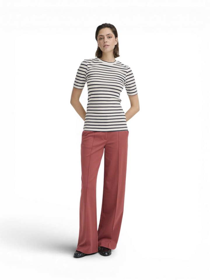 Blauwe gestreepte t-shirt Mira Ichi