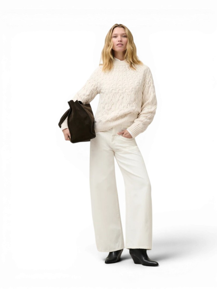 Witte loose fit jeans Closed