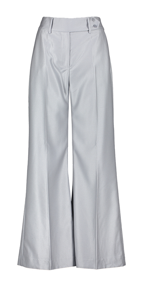 Lichtgrijze geklede broek Radine Munthe 