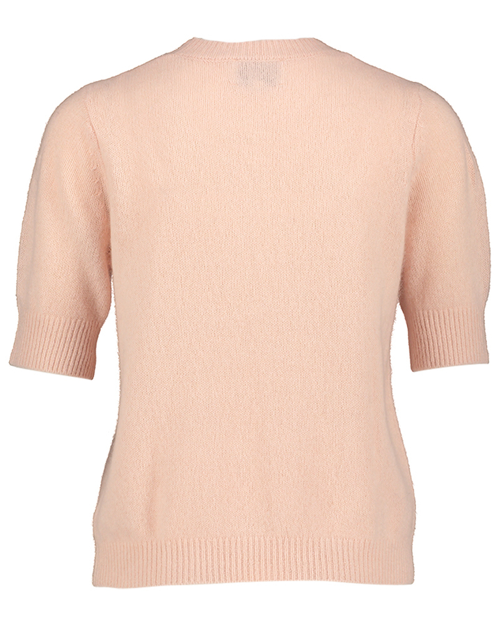 Roze trui met korte mouw Rocca Six