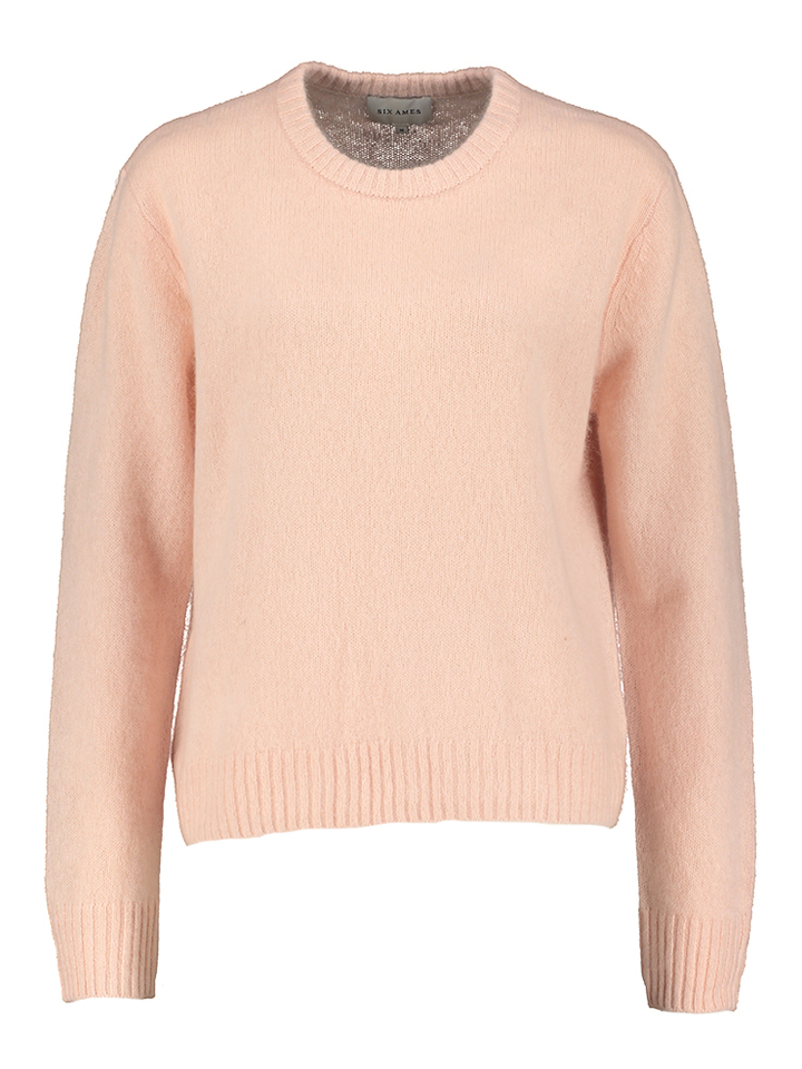 Roze trui met ronde hals Lily Six Ames 