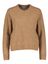 Bruine casual trui met ronde hals Lily Six 