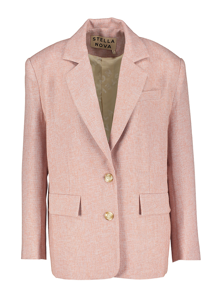 Pink powder oversized blazer Stella Nova 