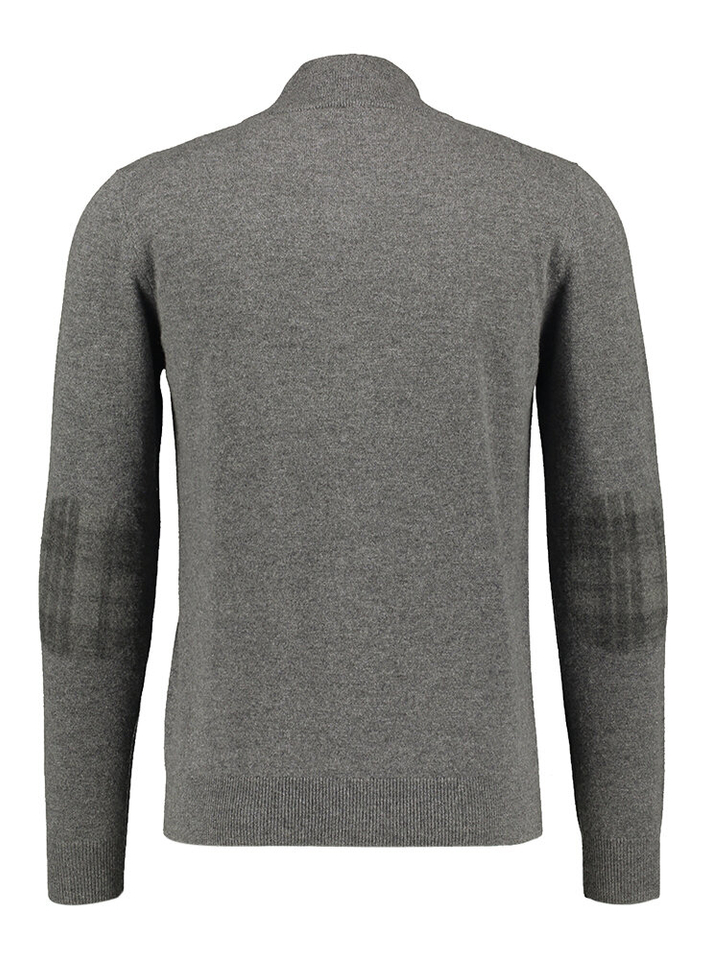 Grijze gilet met lange rits Altobello 