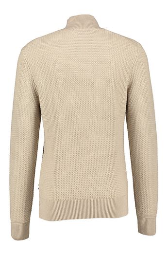 Licht beige kleurige trui met structuur Hugo Boss