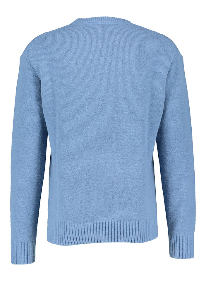 Blauwe wollen trui Hugo Boss