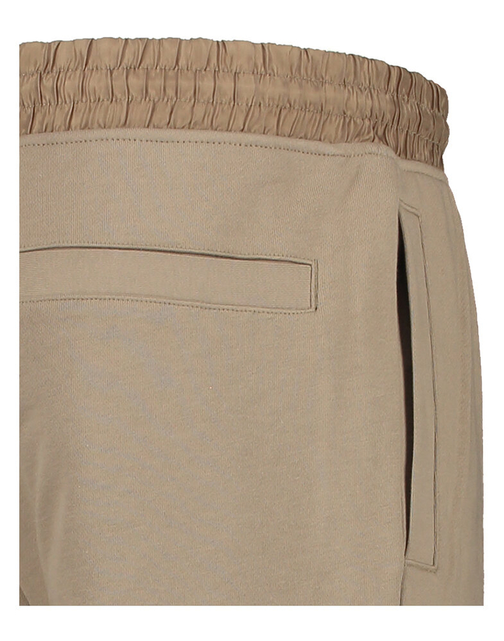 Beige cargo broek in trainings stof Hugo Bos