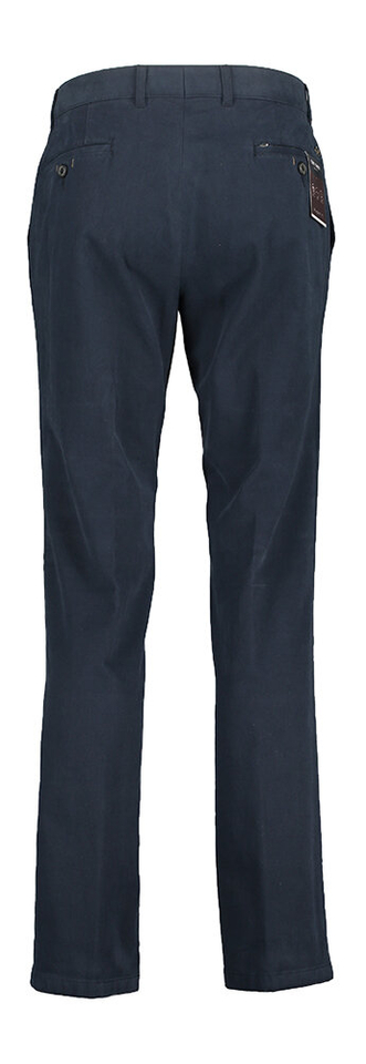 Donkerblauwe lange broek Bugatti