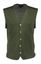 Donker groene cardigan met knoopsluiting GMD Merino Silk Hackett 