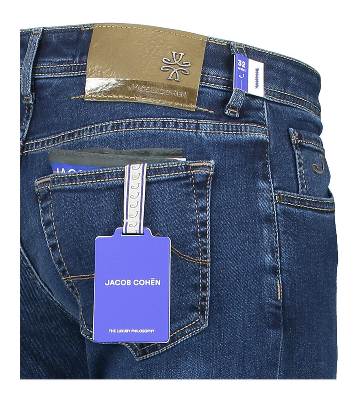 Blauwe slim fit jeans Jacob Cohen