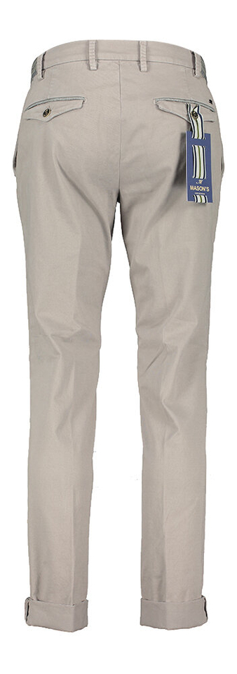 Lichtgrijze lange broek Mason's