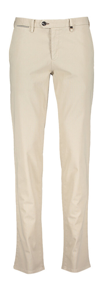 Licht beige geklede broek Magnus Zilton