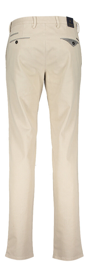 Licht beige geklede broek Magnus Zilton
