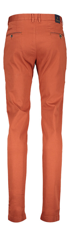 Rode slim fit broek Sidney Zilton 