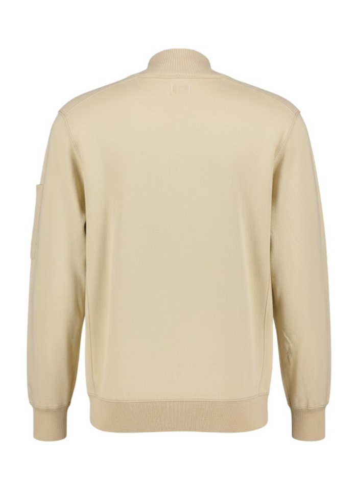 Beige trui met ritssluiting Cp Company 