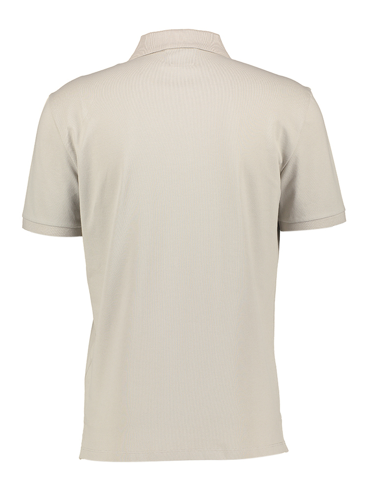 Beige casual polo met knoopsluiting Cp Company 
