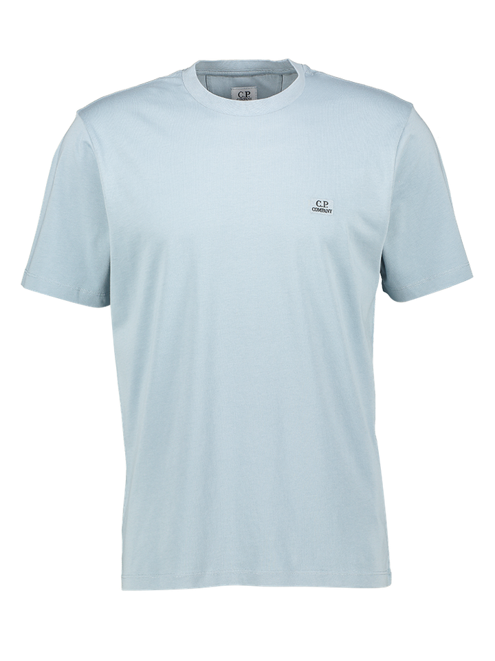 Blauwe t-shirt met logo  CP Company