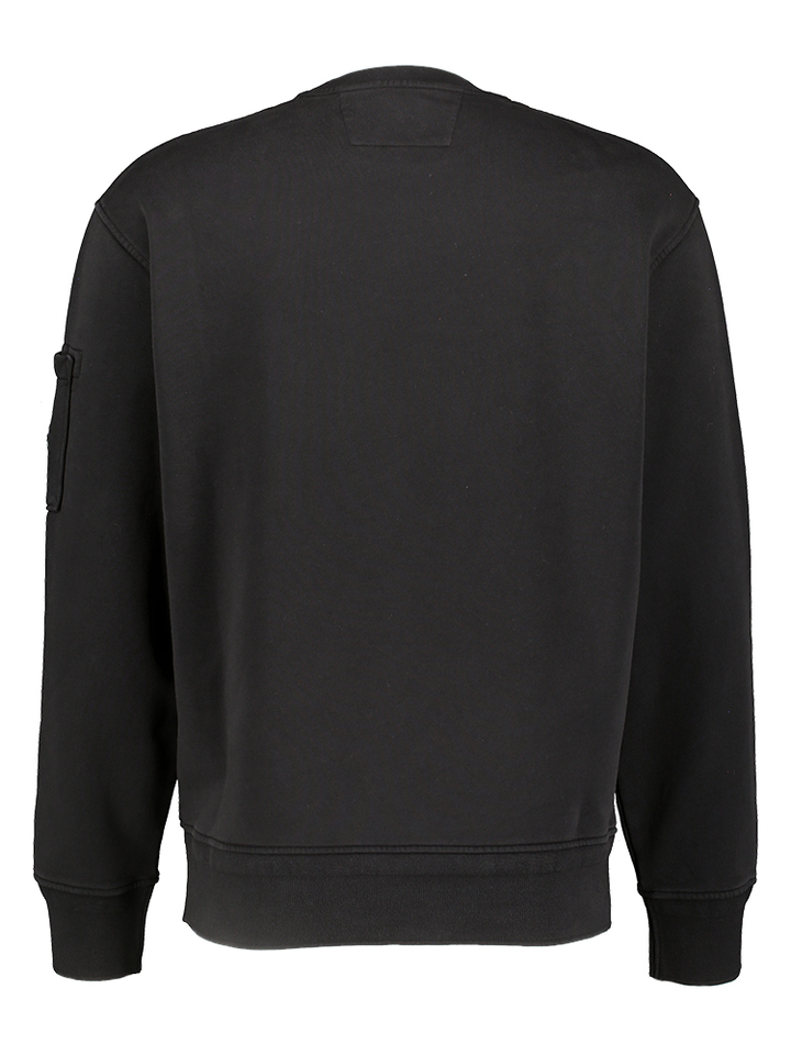 Zwarte trui met ronde hals Cp Company