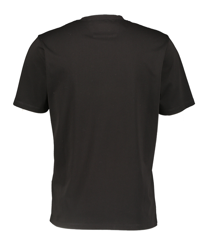 Zwarte T-shirt met logo Cp Company 